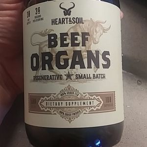 Heart&Soil Beef Organs NWT
